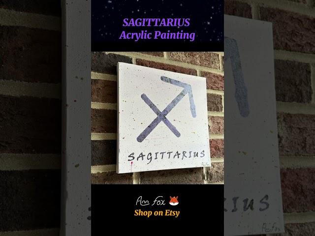 Sagittarius Painting by Ann Fox LLC