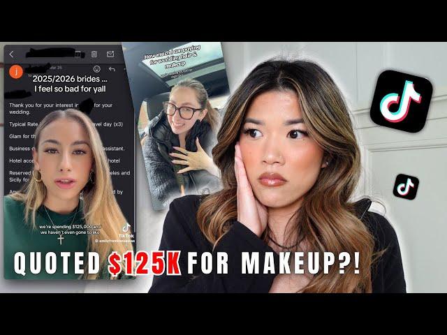 INSANE bridal makeup that cost MORE than a mortgage??!!