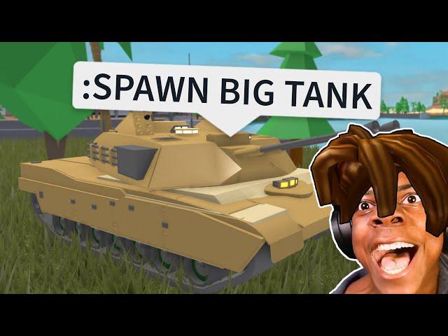 ROBLOX Military Tycoon Funny Moments (ABRAM TANK)