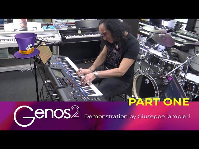 Genos2 - demonstration in Croatia - Music Centar shop - Part one