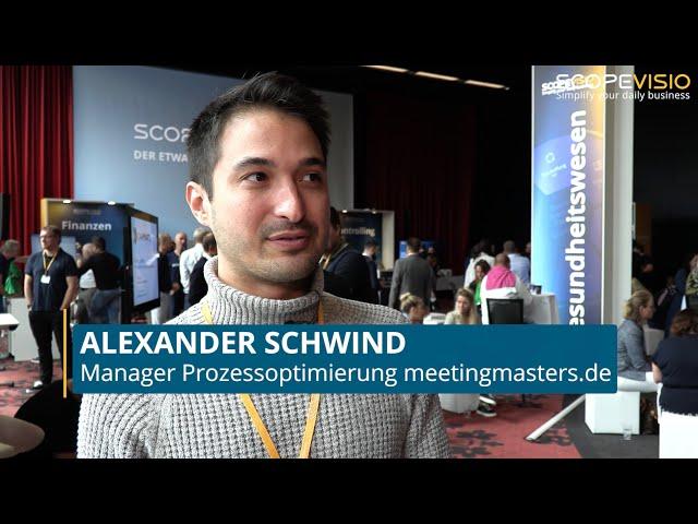 Kundenstimme meetingmasters Alexander Schwind