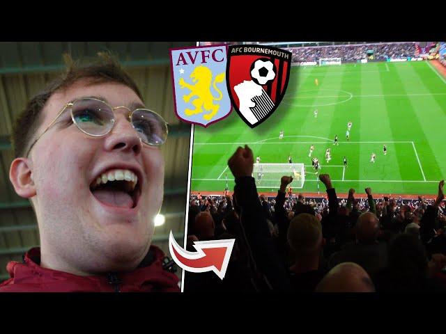 LATE RAMSEY AND BUENDIA GOALS SINK CHERRIES! | ASTON VILLA 3-0 BOURNEMOUTH