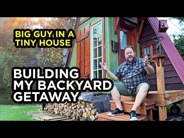 A-Frame Cabin Timelapse & Tour: Building an Off-Grid DIY Tiny House from Start to Finish