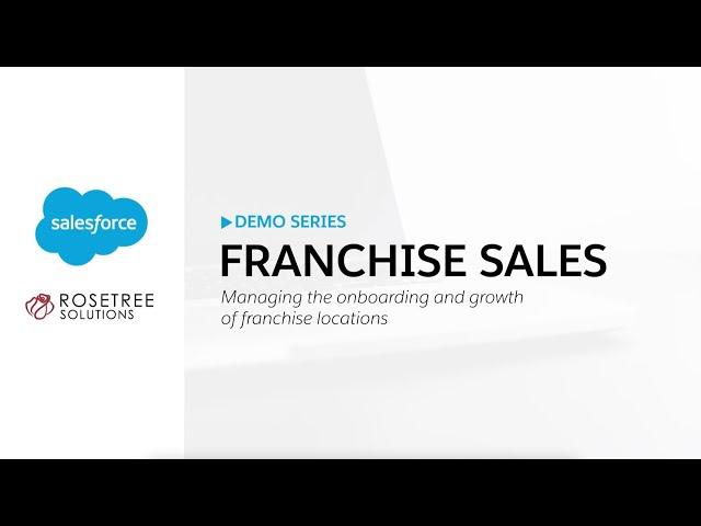 Salesforce for Franchise Sales