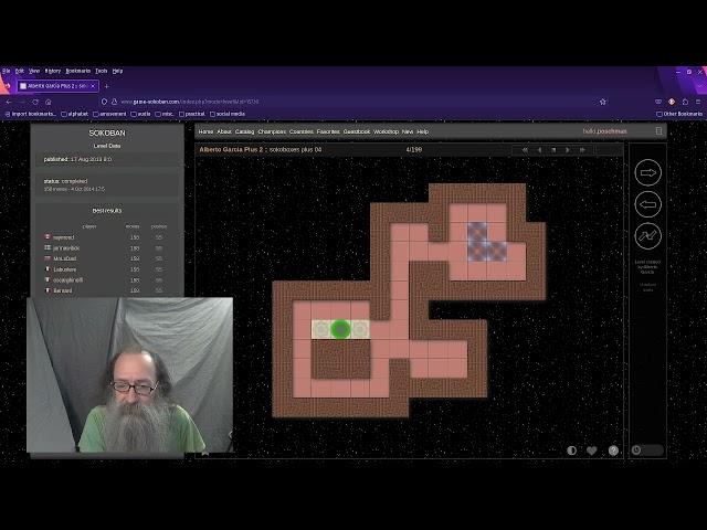 GamePlay ASMR Sokoban Aug 29 soft spoken bill maxvoxpax
