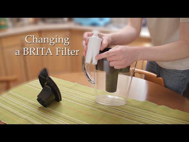 How to change a Brita filter