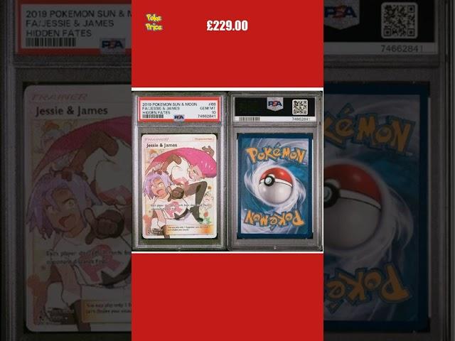 NEW LISTINGJessie and James 68/68 PSA 10 Gem Mint Hidden Fates Full Art Pokemon Card Rocket