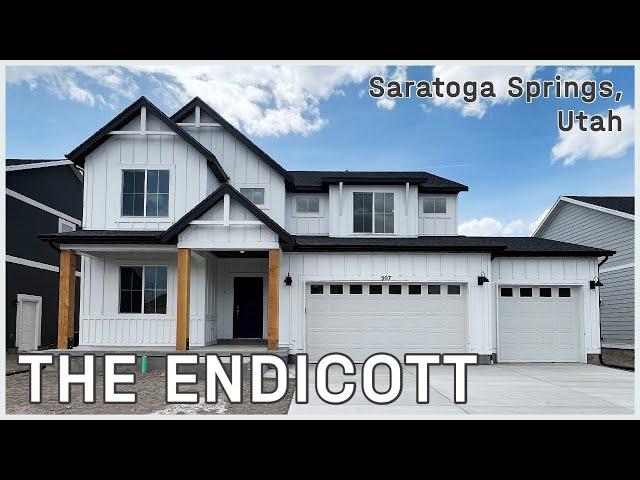 Utah Model Home: DR Horton, The Endicott, Utah New Construction