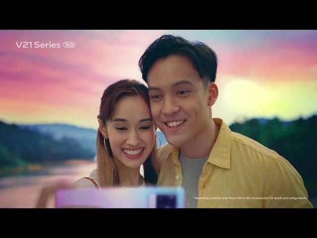 vivo V21 5G | Dual Selfie Spotlight - Take Selfies with the Sunset