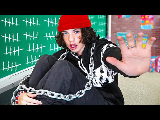 I TRAPPED My Little Brother in SCHOOL!