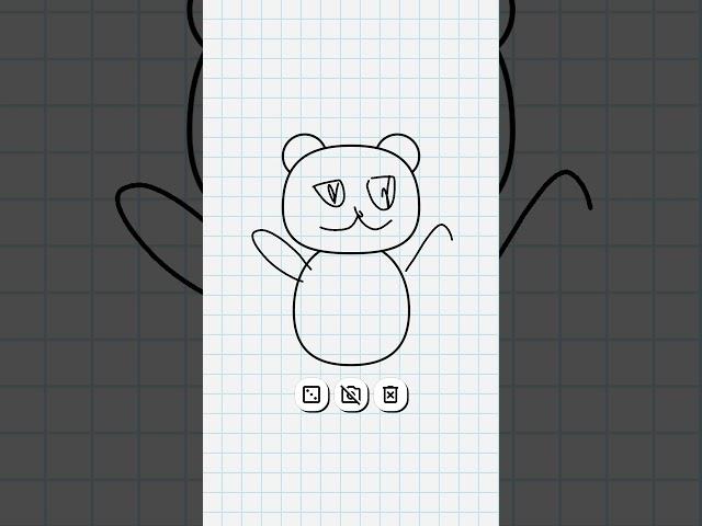 cutie bear with a heart #transition #style #tiktokcompilation #viralvideo #tiktok #art #drawing