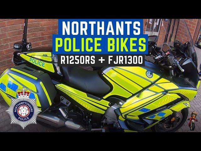 BMW R1250RS and FJR1300 - Northants PoliceBike Overview