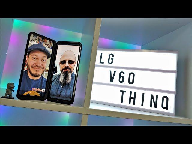 Super Hyped LG V60 First Impressions Live Stream with TK Bay!