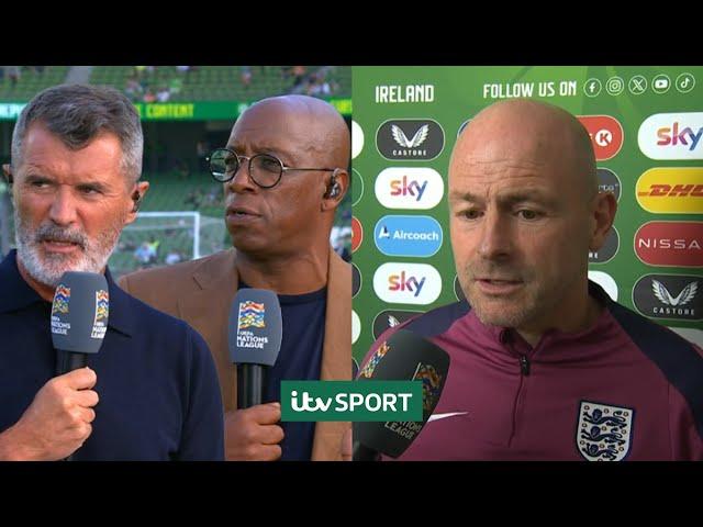 "A storm in a teacup" - Roy Keane and Ian Wright react to Lee Carsley not singing national anthem