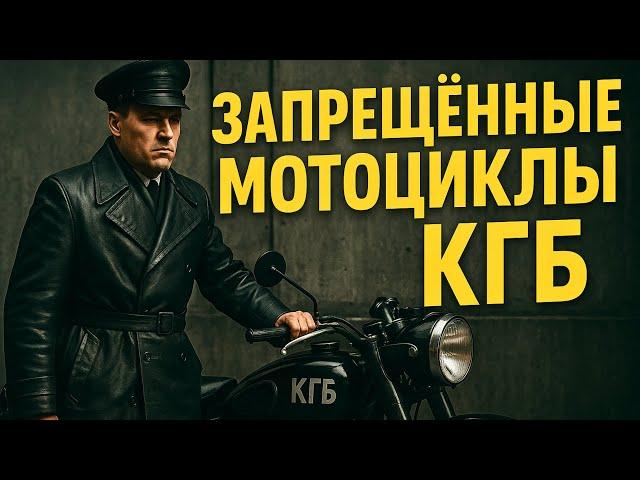 Мотоциклы СССР только для КГБ! НЕ для народа!
