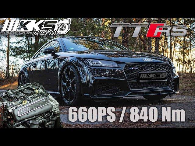 Audi TTRS mit TTE700 Turbolader - Zeitenmessung | KKS Performance