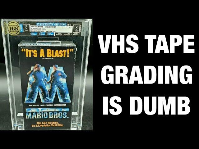 GRADING VHS TAPES IS DUMB | VHS, DVD, & BLU-RAY GRADING SERVICES