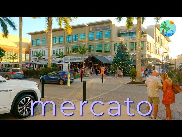 Walking around Mercato in Naples, Florida
