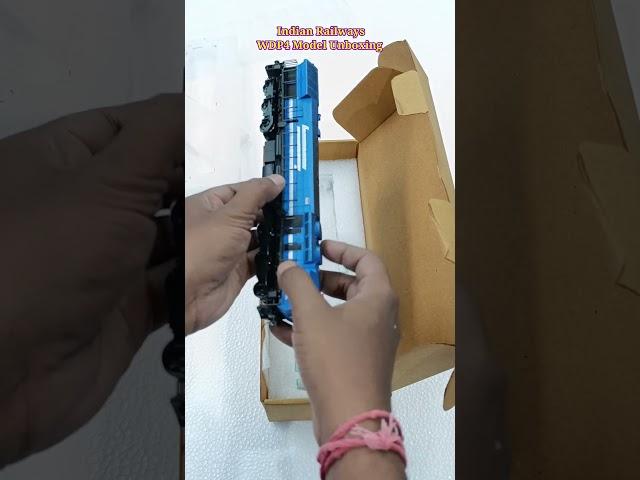 Indian Railways WDP4 Model Unboxing | Miniature Trains | train video #shorts #indianrailways #train