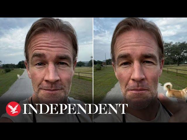 Dawson Creek's James Van Der Beek attacks Biden in bizarre rant