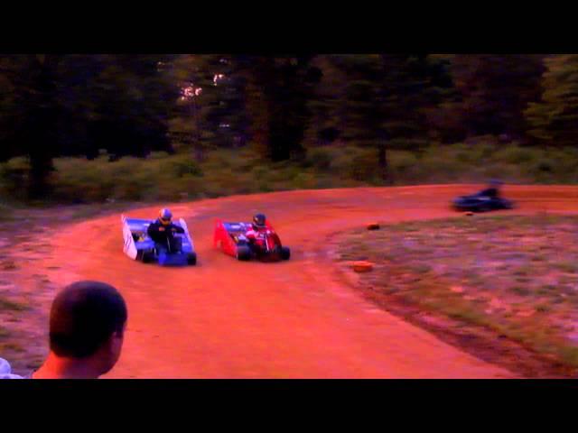 backyard go kart racing