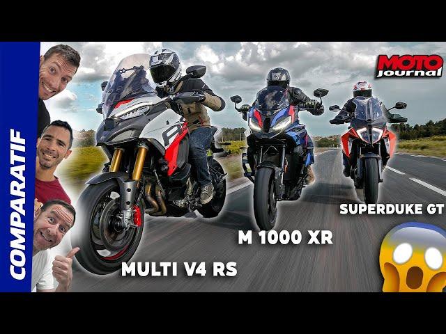 COMPARO#14 – BMW M1OOO XR, Ducati Multi V4 RS, KTM Super Duke GT