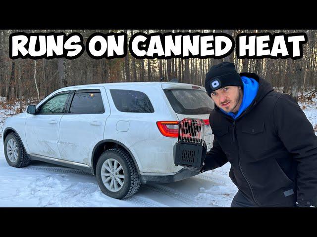 Car Camping in EXTREME COLD with New Heater | Winter Camping in an SUV