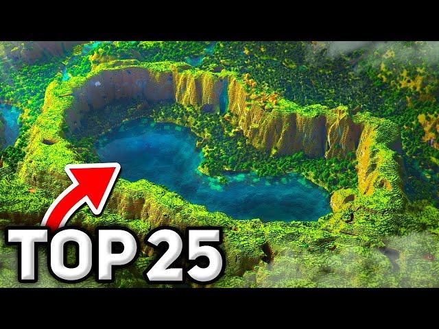 ТОП-25 лучших новых сидов для строительства в MINECRAFT 1.21! (Bedrock и Java) #minecraft #майнкрафт