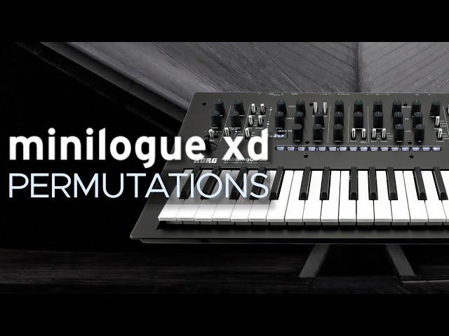 Korg Minilogue XD Presets for Ambient, Techno and Electronica