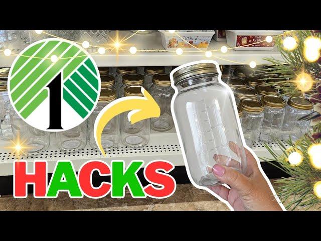 GENIUS  Dollar Tree DIY Crafts Using Mason Jars | Christmas DIY Crafts