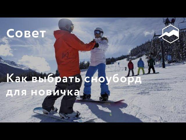 Как выбрать сноуборд для новичка