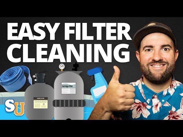 How To Clean Your POOL FILTER (Cartridge, Sand, D.E.) | Swim University