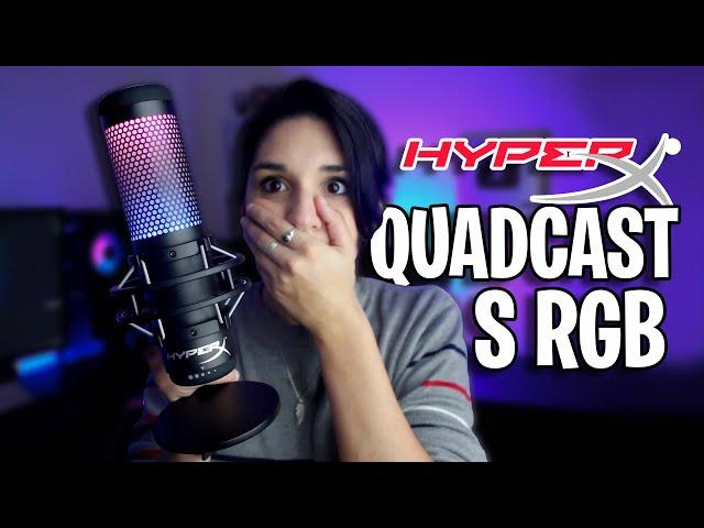 HYPERX QUADCAST S RGB  | Unboxing y review completa!