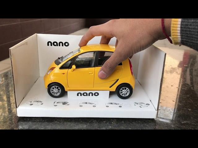 Unboxing of Tata Nano 1/18 Diecast Toy car