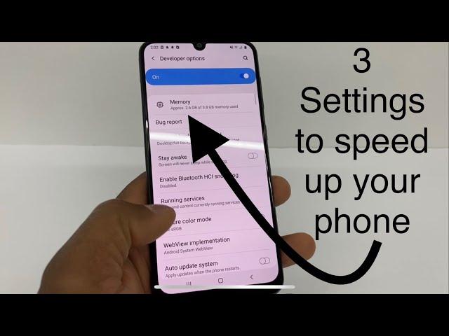 how to make your Samsung Galaxy a faster / speed up your phone