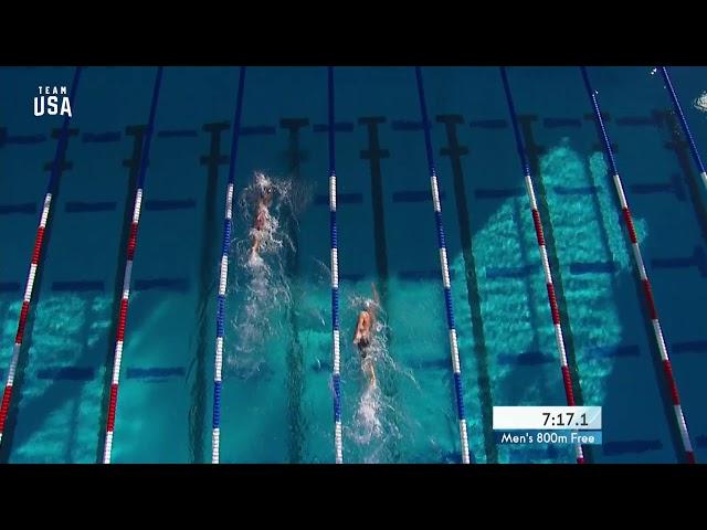 Bobby Finke Wins The Men's 800-meter Freestyle | Champions Series Presented By Xfinity