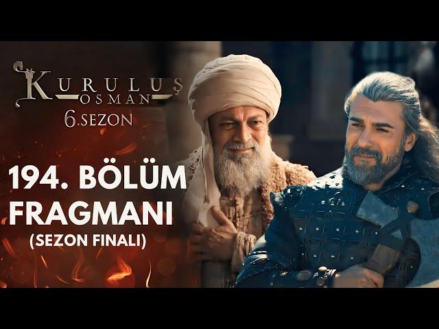 Kuruluş Osman 194. Bölüm Fragmanı | Hoşgeldin Şeyhim!