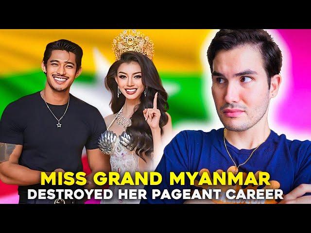 Miss Grand Myanmar DESTROYED Her Pageant Career in SECONDS | Miss Grand International 2024 Drama