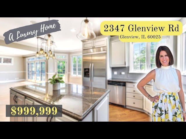 2347 Glenview Rd, Glenview, IL  Luxury Vittoria Logli Home Tour