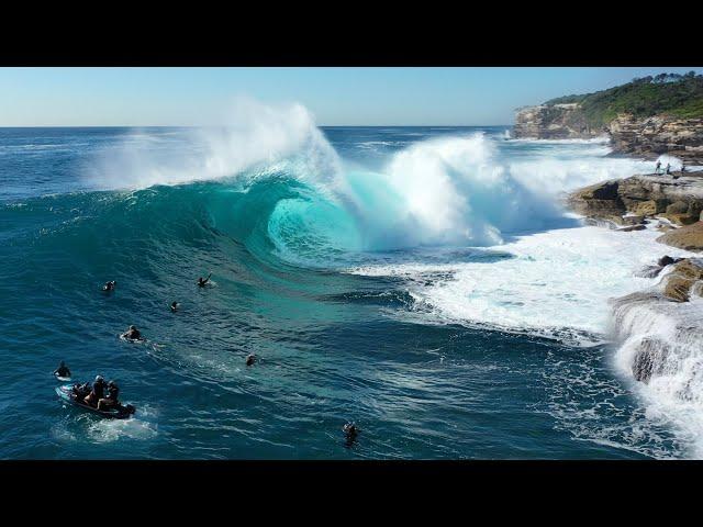 HEAVY CAPE SOLANDER SESSION // SURFING & BODYBOARDING SLABS // Shaun Petersen Drone