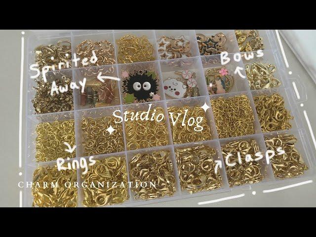 Gold Charm & Jewelry Supply Haul Organization | ASMR