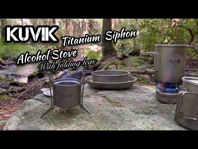 Kuvik Titanium Siphon Alcohol Stove