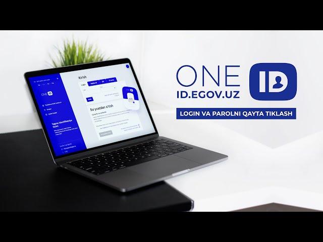 One ID tizimdagi login va parolni qayta tiklash