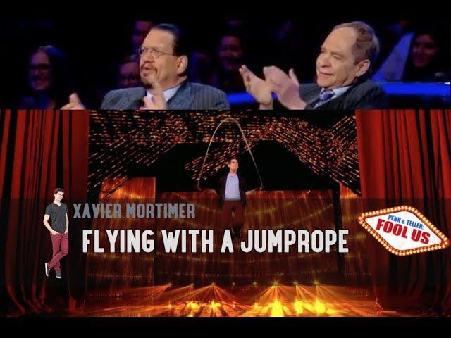 Xavier Mortimer's JUMPROPE LEVITATION | PENN & TELLER FOOL US