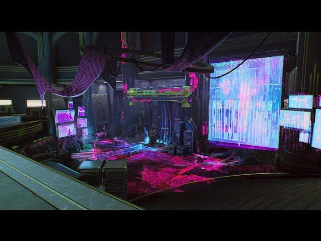 Suicide Squad: Kill the Justice League hacks server room concept art