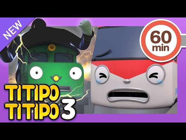 Titipo S3 Episodes Compilation EP 11-15 l Genie's Very Special Operation and more l Titipo English