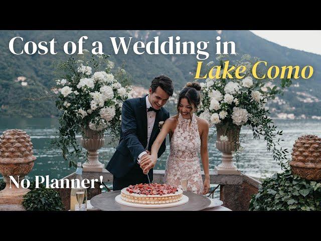 $30,000 Lake Como Dream Wedding - How We Did It