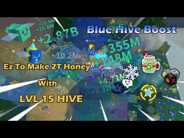 How I Easily Made 2 Trillion Honey With Blue Hive | Bee Swarm Simulator | Roblox