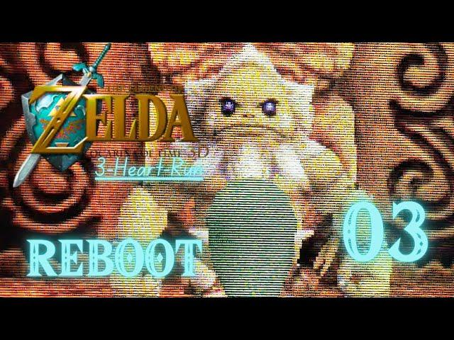 Zelda: Ocarina of Time 3D (3-Heart-Run) REBOOT - Part 3 - Goron City & Dodongos Cavern