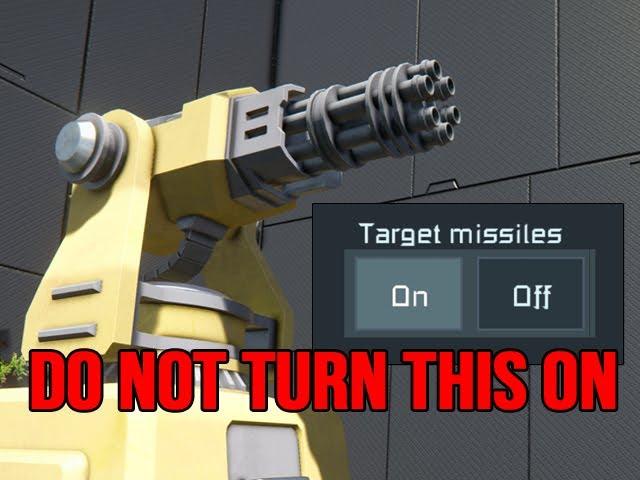 DO NOT Turn This Turret Setting On - Space Engineers